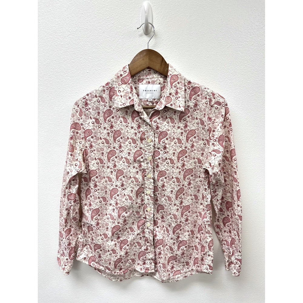 Rochelle Behrens The Shirt Paisley Print Button Down M